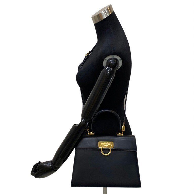 極 美品 Salvatore Ferragamo フェラガモ ガンチーニ 金具
