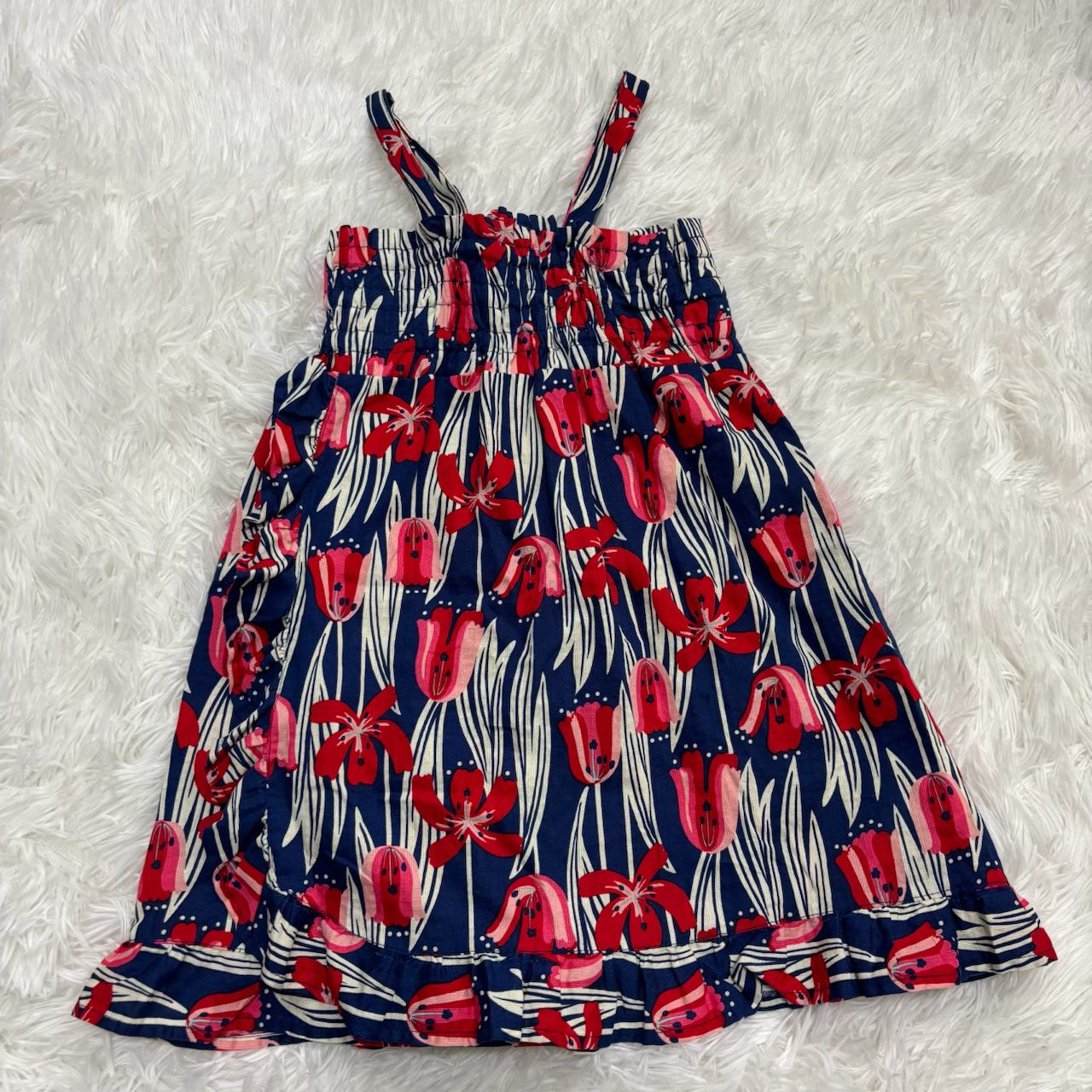 Branshes ワンピース 110cm branshes ブランシス 浴衣 【美品】セットアップ キッズ 110 紺