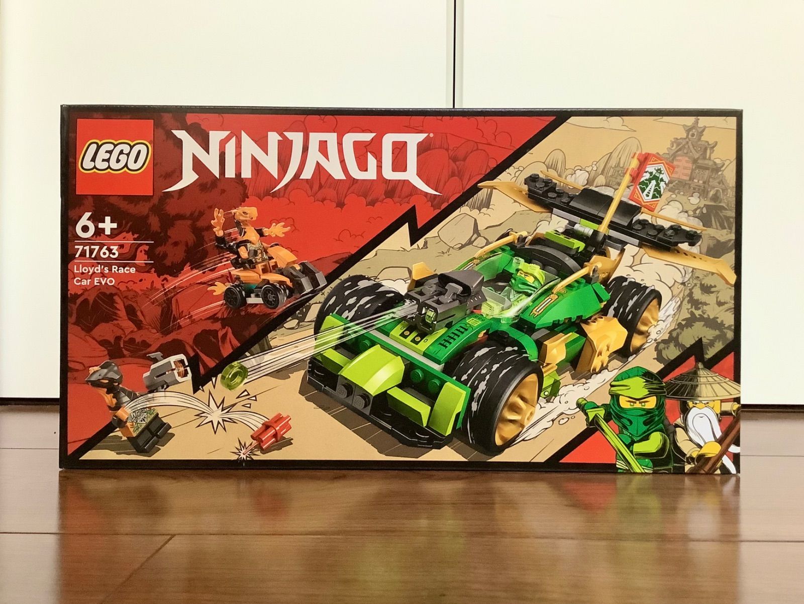 レゴ LEGO ニンジャゴー ジェイとニャーのニンジャレースカー EVO 71776-