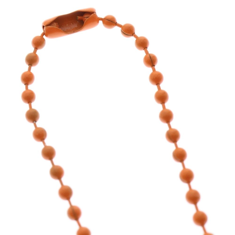 クロムハーツ Silicon オレンジ ネックレス クロス