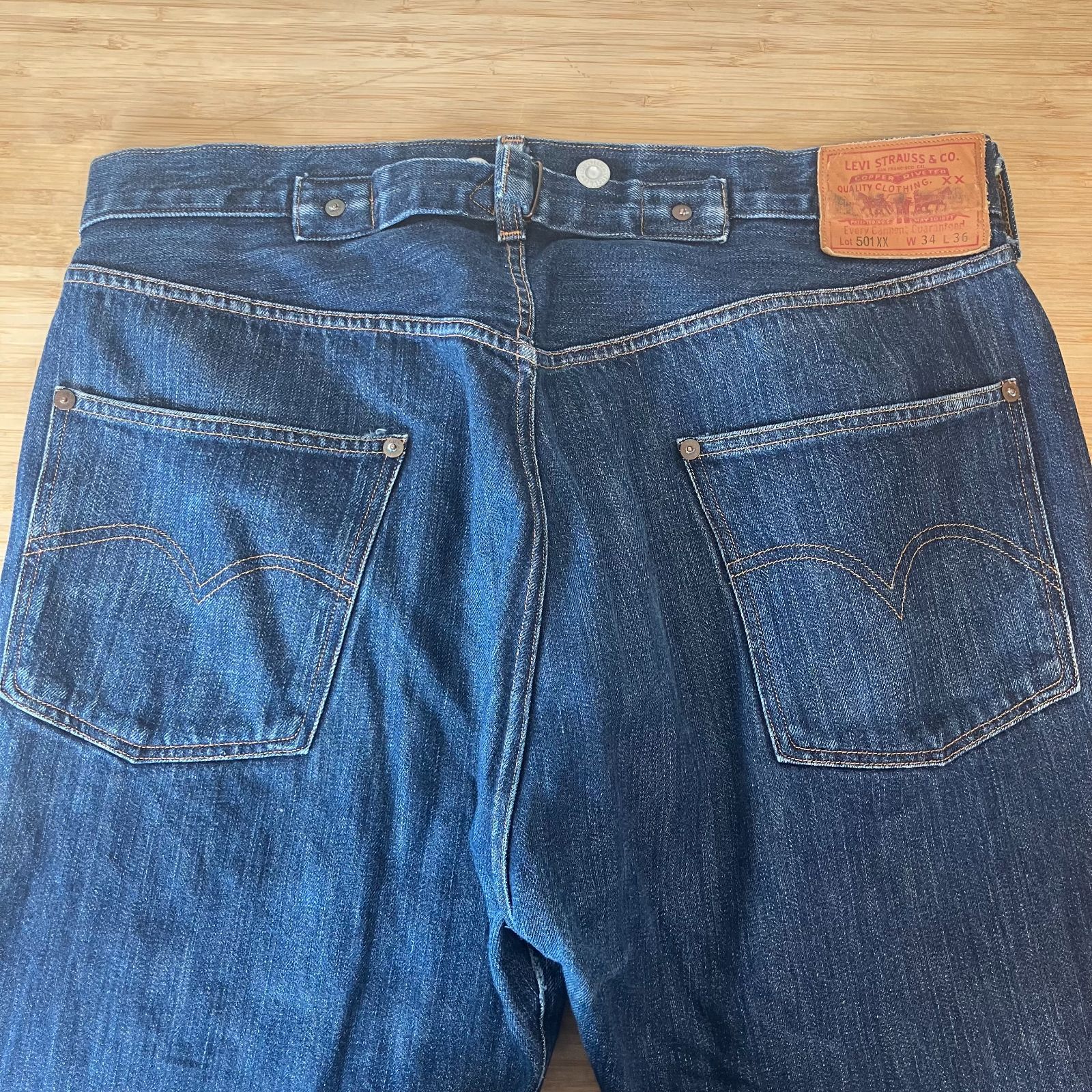 守*谷様 リーバイス501XX W34 L36 Levi's リーバイス 501xx 1922年モデル復刻 W34 L36 USA製