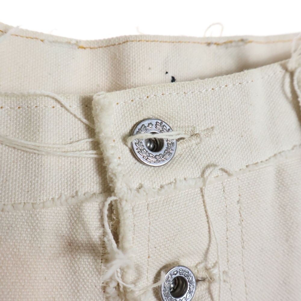 SUGARHILL (シュガーヒル) RAW-EDGE CANVAS CARGO SHORTS サンプル