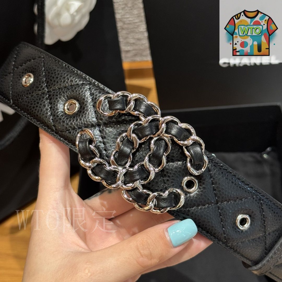 【一目で惹かれる存在感】CHANEL ハートバックル ベルト 上品感満載 chanel スーパーコピー ベルト レディース レザー