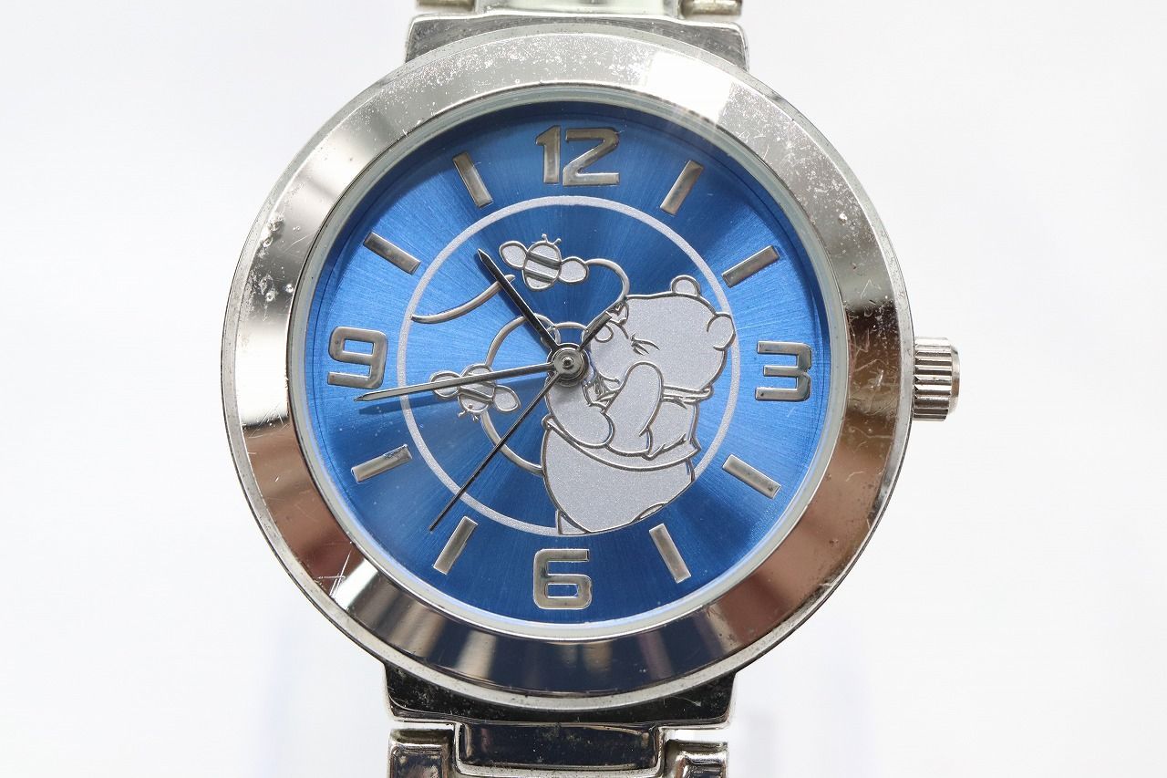 W142-108】動作品 電池交換済 ディズニー くまのプーさん 腕時計 