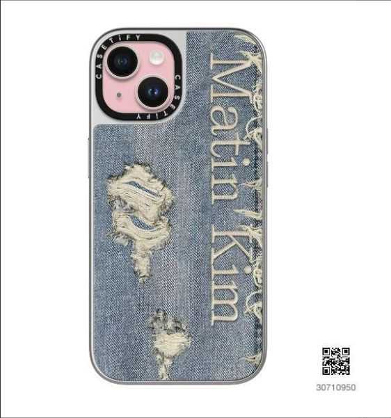 CASETIFY Matin Kim 破壊デニム iphoneケース - メルカリ