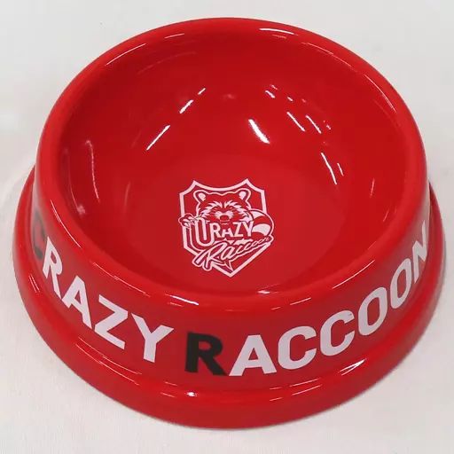 中古】食器 Crazy Raccoon ドッグボウル レッド - メルカリ