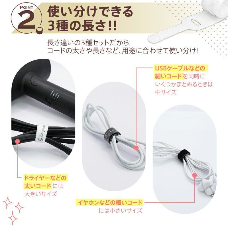 ケーブルバンド 14.5×1.5cm 配線 コード 60本 ブラック（Amazon.co.jp 