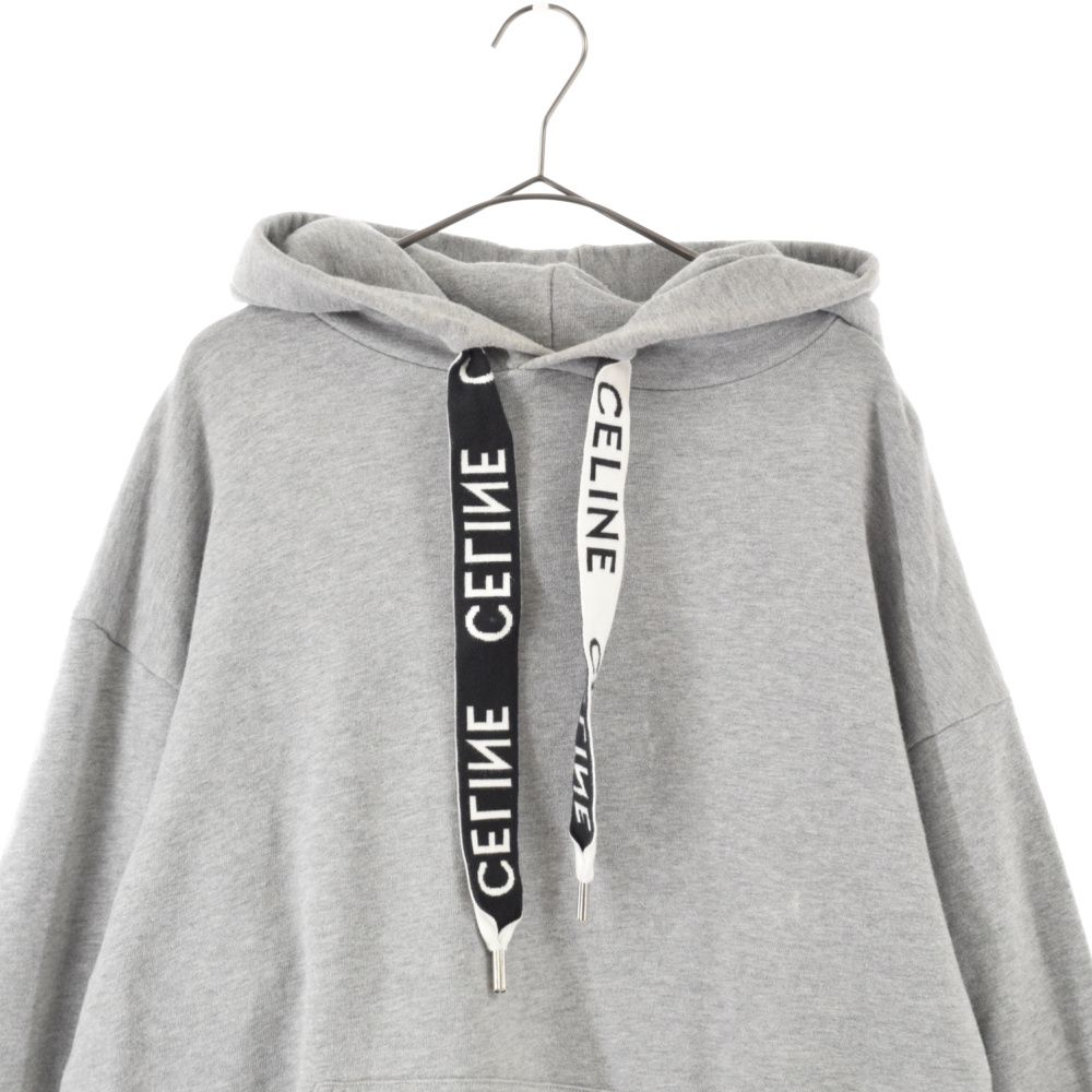 CELINE (セリーヌ) Hedi Slimane ロゴフーディー ドローコードプル
