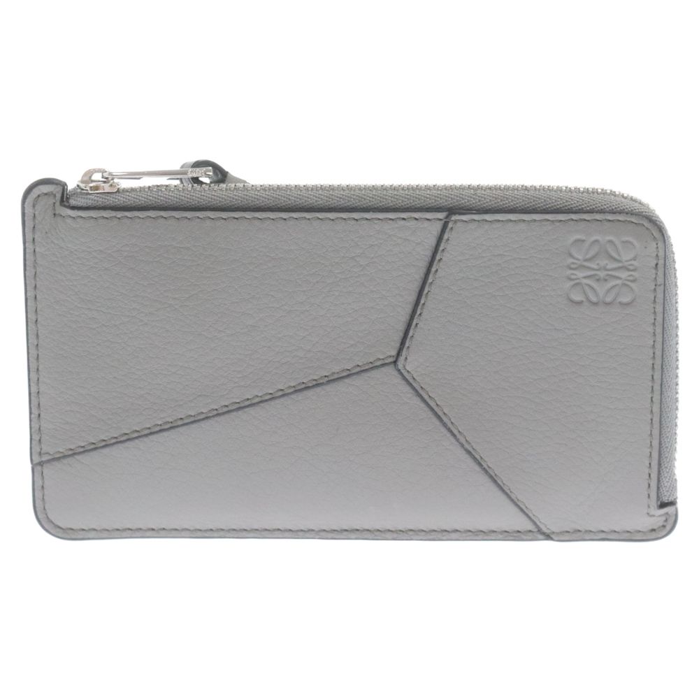 LOEWE (ロエベ) Puzzle Edge Card Case Coin Purse C510G17X03 パズルエッジ カードケース コインケース  グレー メルカリ