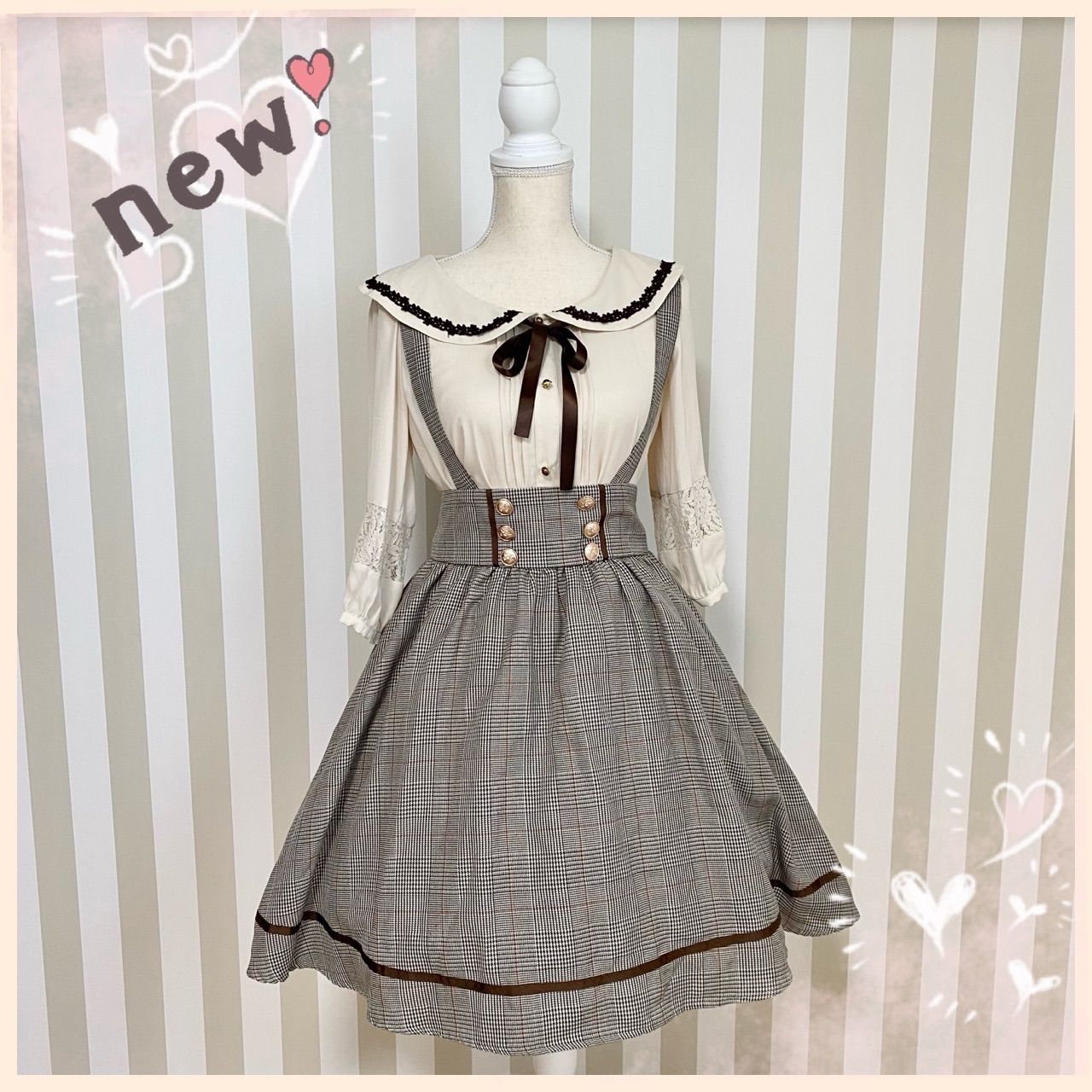 Amavel＊2点＊學園風コーデセット＊アクシーズファム＊アマベル 