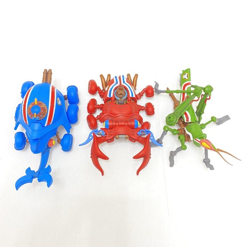開封 本体のみ RT IN GASHAPON タイムボカン 全3種 タイムメガブトンタイムドタバッタンタイムクワガッタン 95