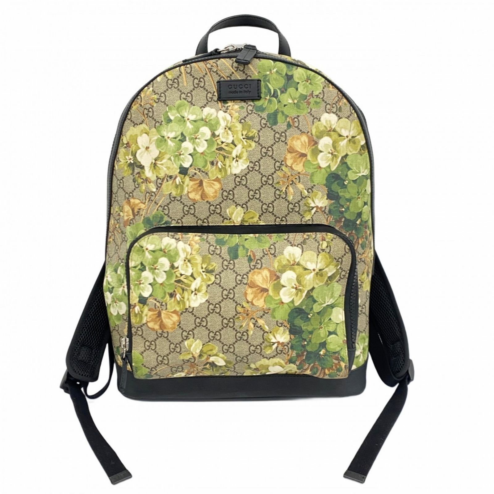グッチ Gucci グッチ リュック デイパック GGブルームス 406370 グリーン ブラウン レディース