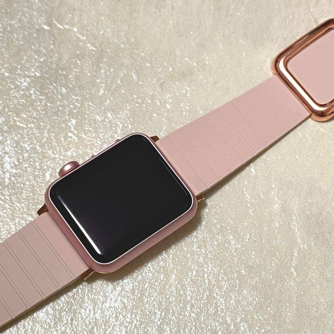 メイルオーダー 新品未使用 Apple Watch 38 40 41mm バンド ベージュ