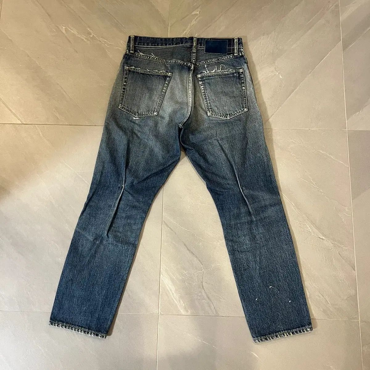 VISVIM JOURNEYMAN PANTS TACKED DMGD-27 VISVIM 22SS JOURNEYMAN