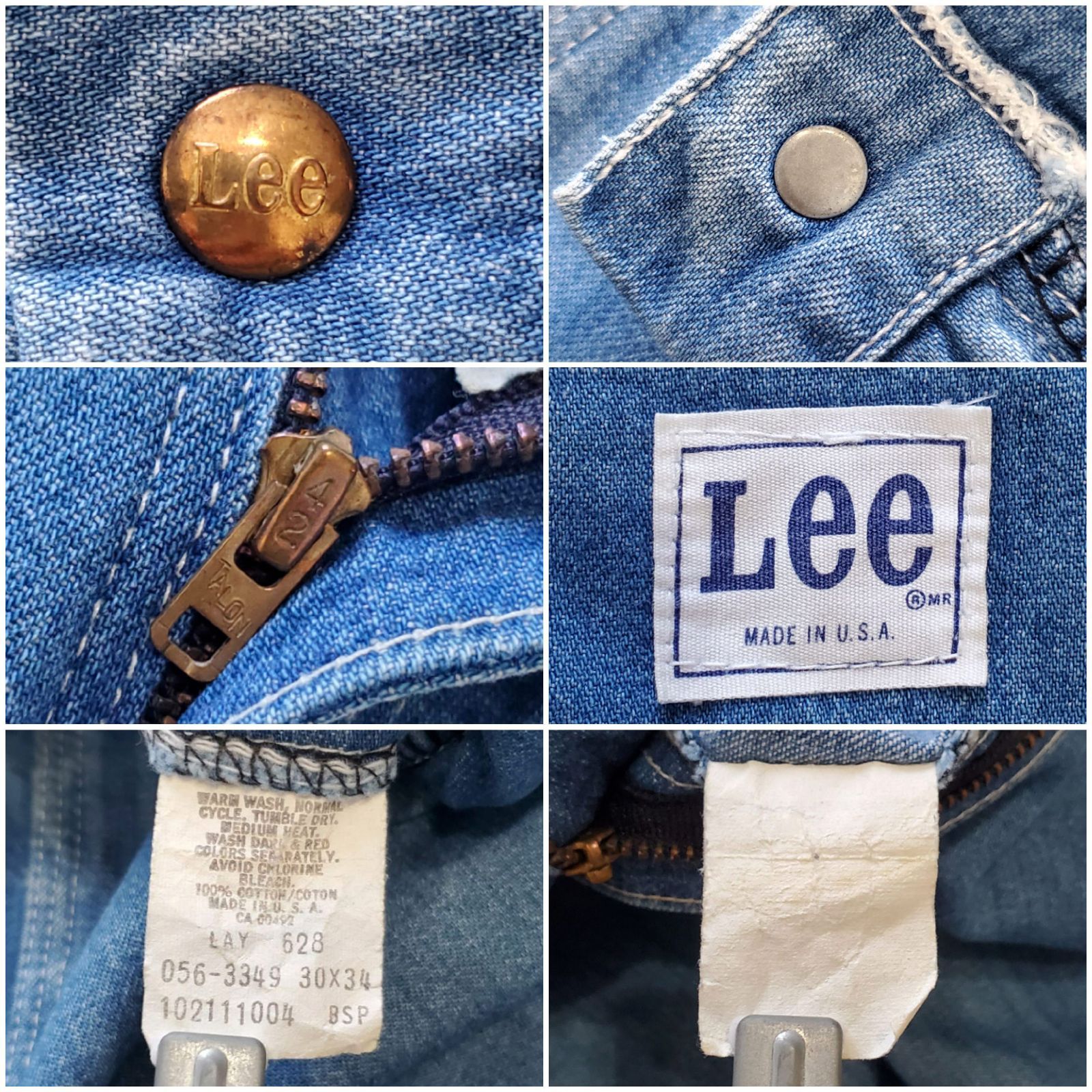 Vintage LEE デニム 42タロン 1970