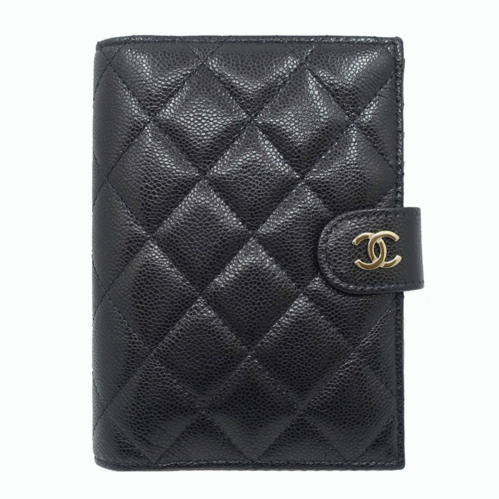 CHANEL シャネル カメリア 二つ折り長財布 ラムスキン ピンク 21番台