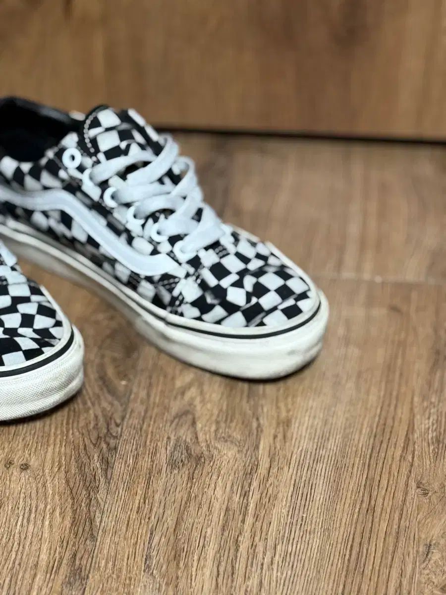 ヴァンズスリッポンチェッカー スリッポン 白 バンズ 90年代VANS