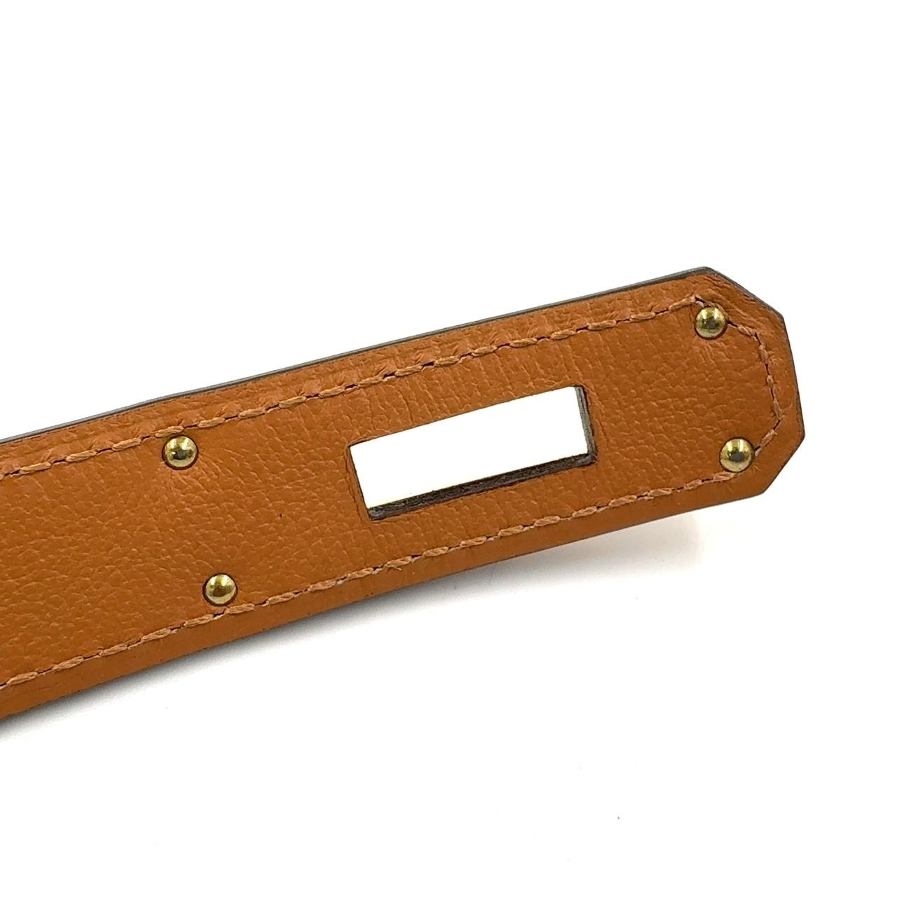 HERMES ケリーベルト エプソン ローズゴールド金具 W刻印 レザー