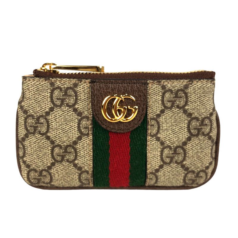 グッチ GUCCI オフィディア キーケース 671722 ベージュ×エボニー