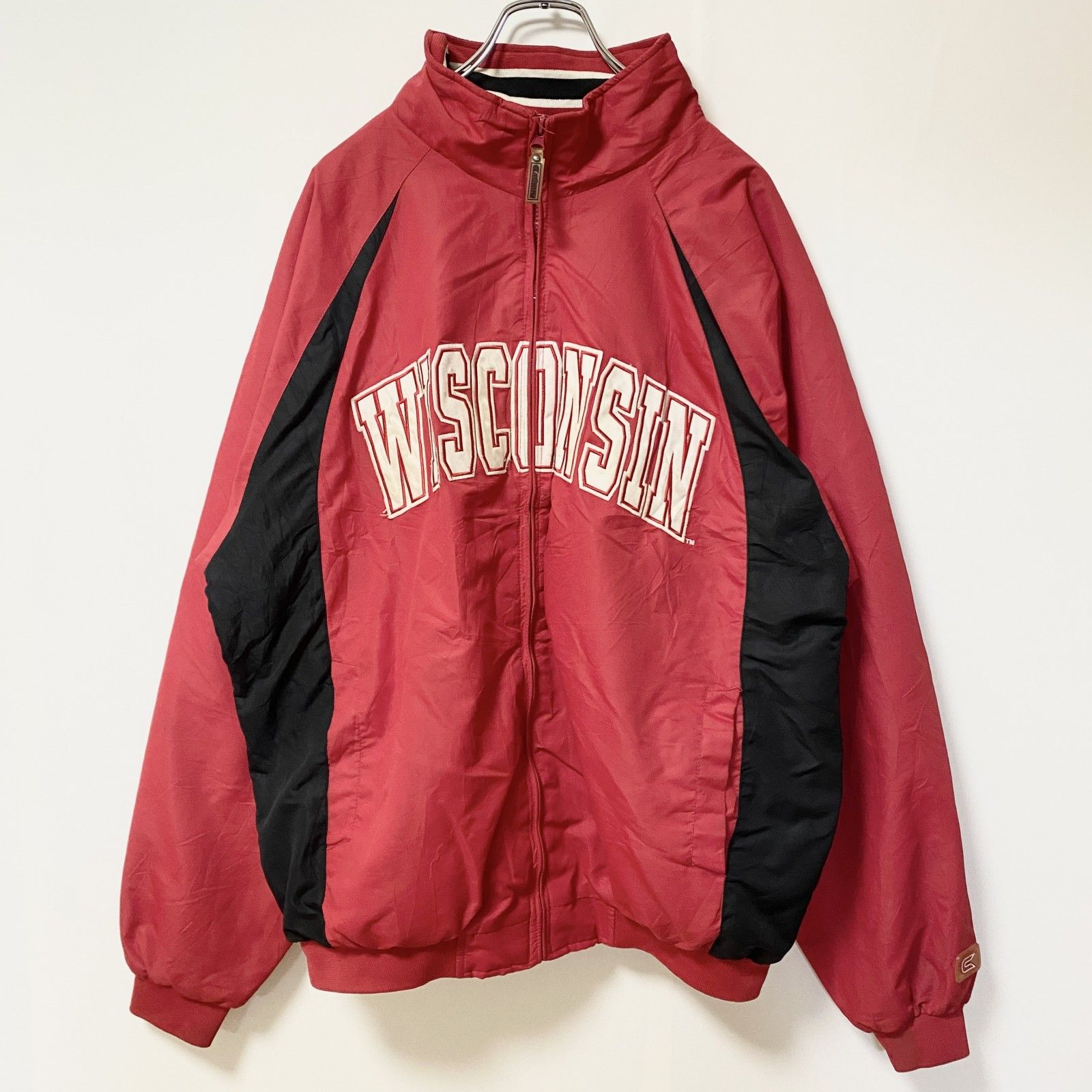 古着 Majestic カレッジ ナイロンジャケット メンズXL