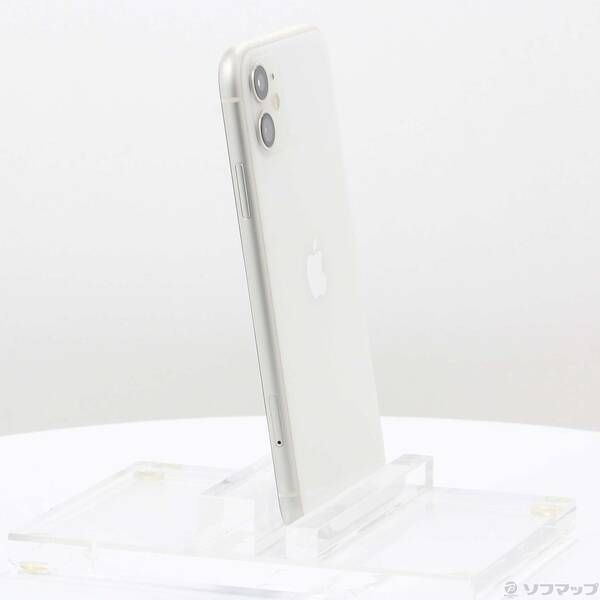 中古品〕 iPhone11 256GB ホワイト MWM82J／A SIMフリー【295