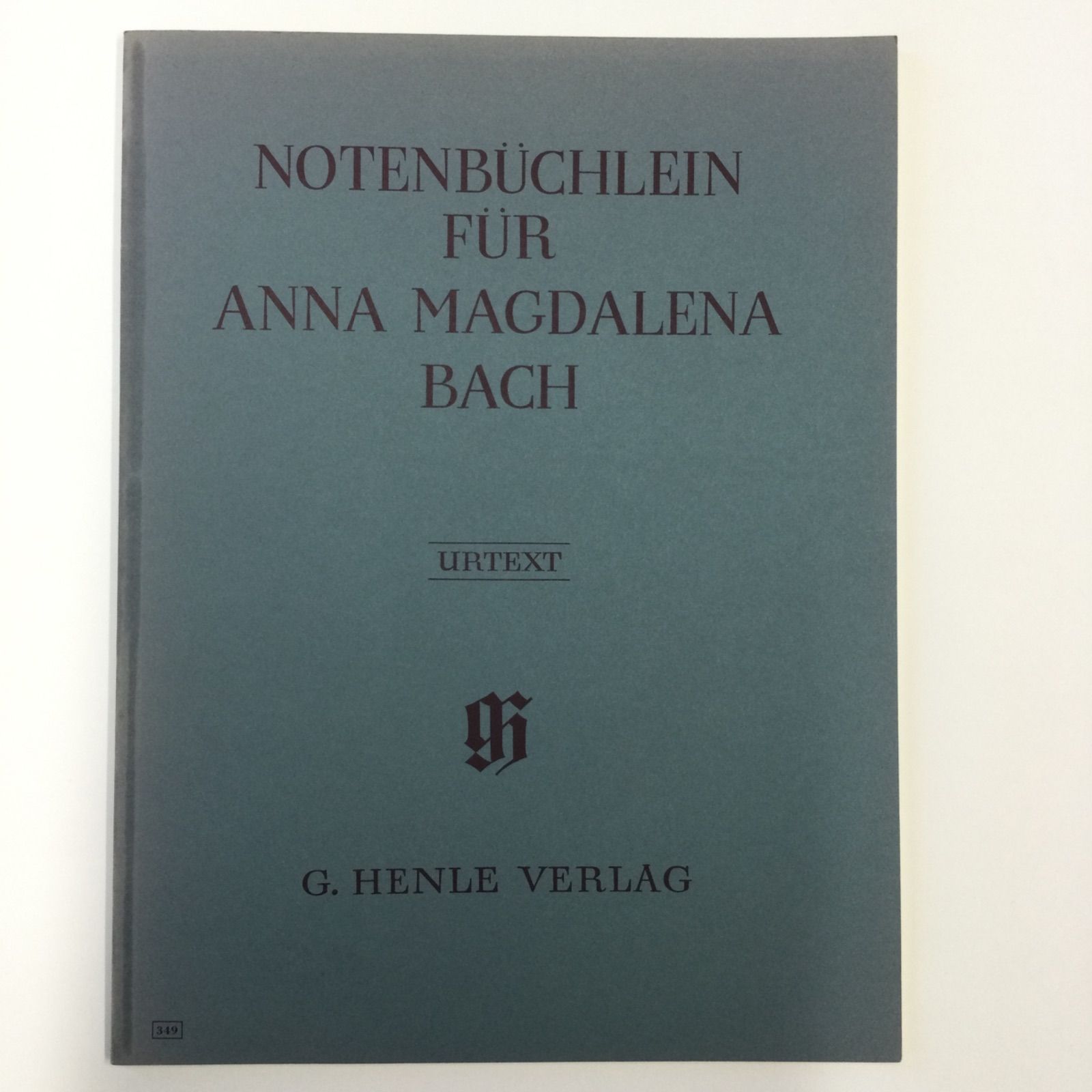 ヘンレ版 バッハ 「アンナマクダレーナのためのノート」