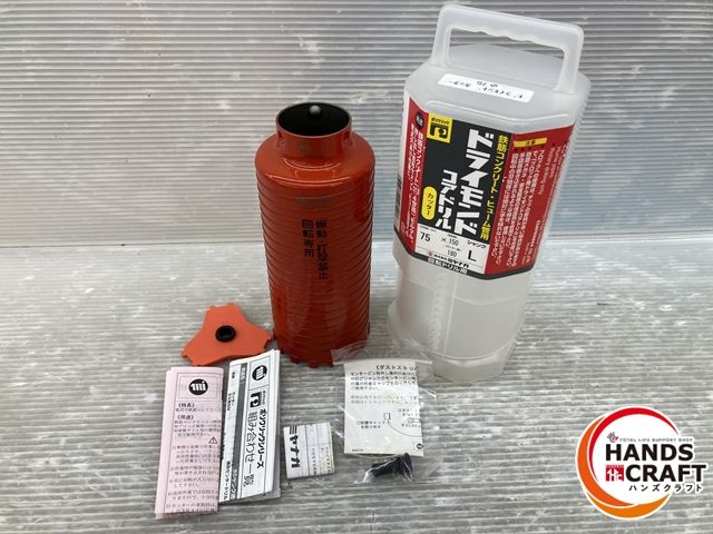 ♥品 ミヤナガ ドライモンドコアドリルカッター PCD75C 品
