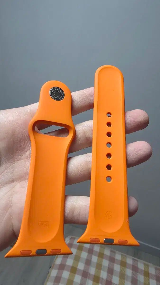 HERMES(エルメス) オレンジ ストラップ 42mm - メルカリ