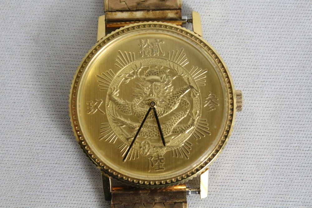 CITIZEN シチズン 日中友好 1973 ゴールド 手巻き 腕時計