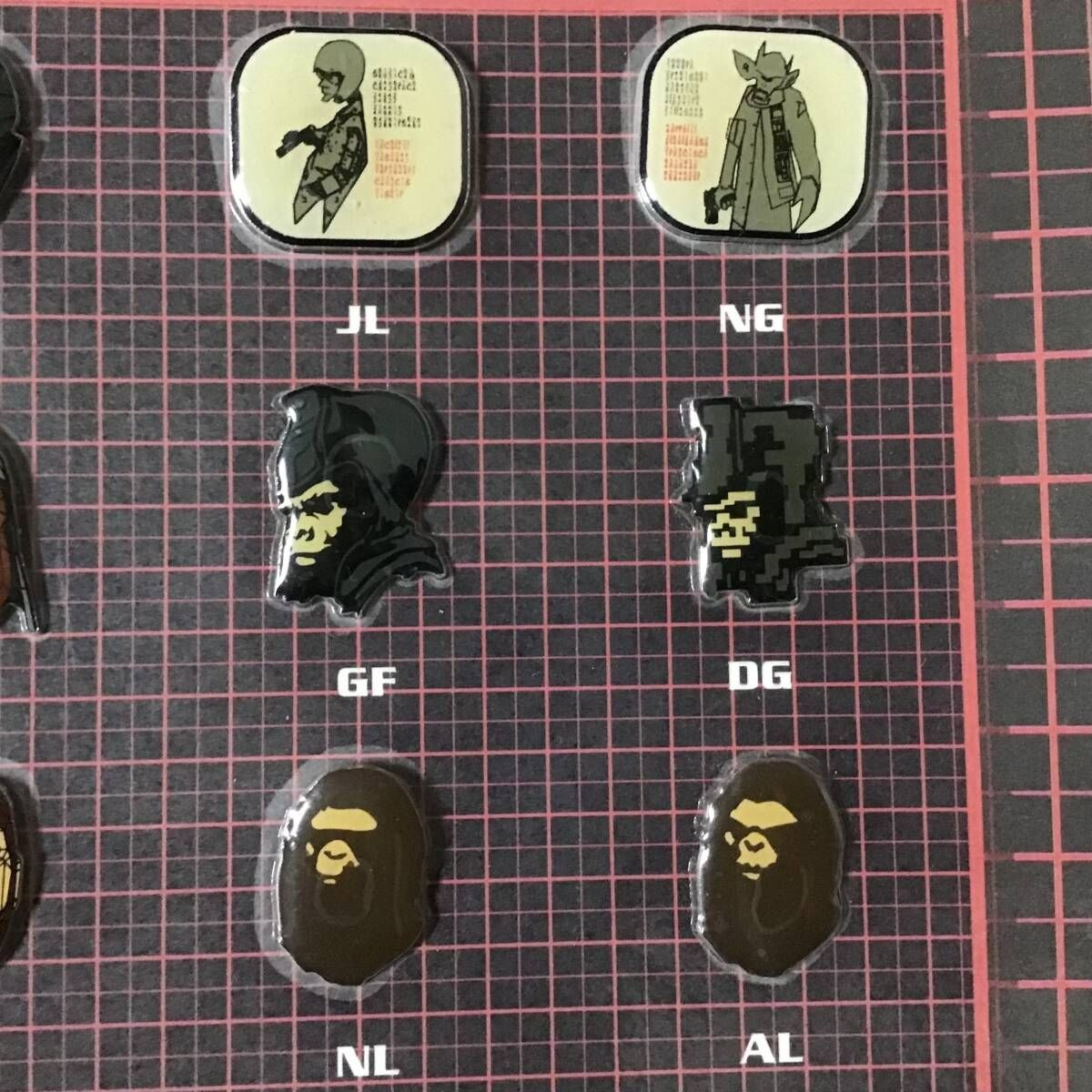 1999年 Futura × BAPE LOGO ピンバッジ セット ピンズ エイプ