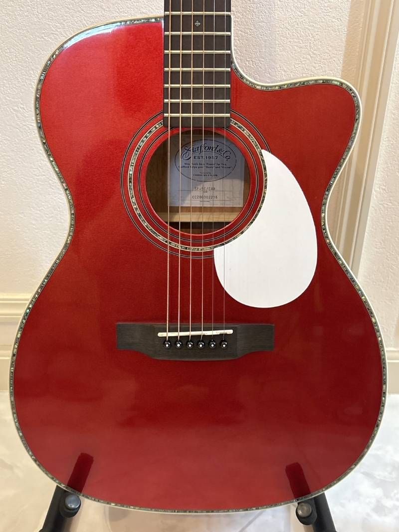 アコースティックギター エ コ Stafford LTD SF-5C CAR ギターケース付