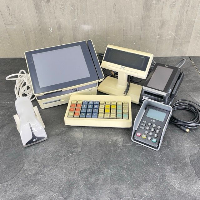 TEC マルチターミナル MP-80-S1-A111-R ハンドスキャナー 付き