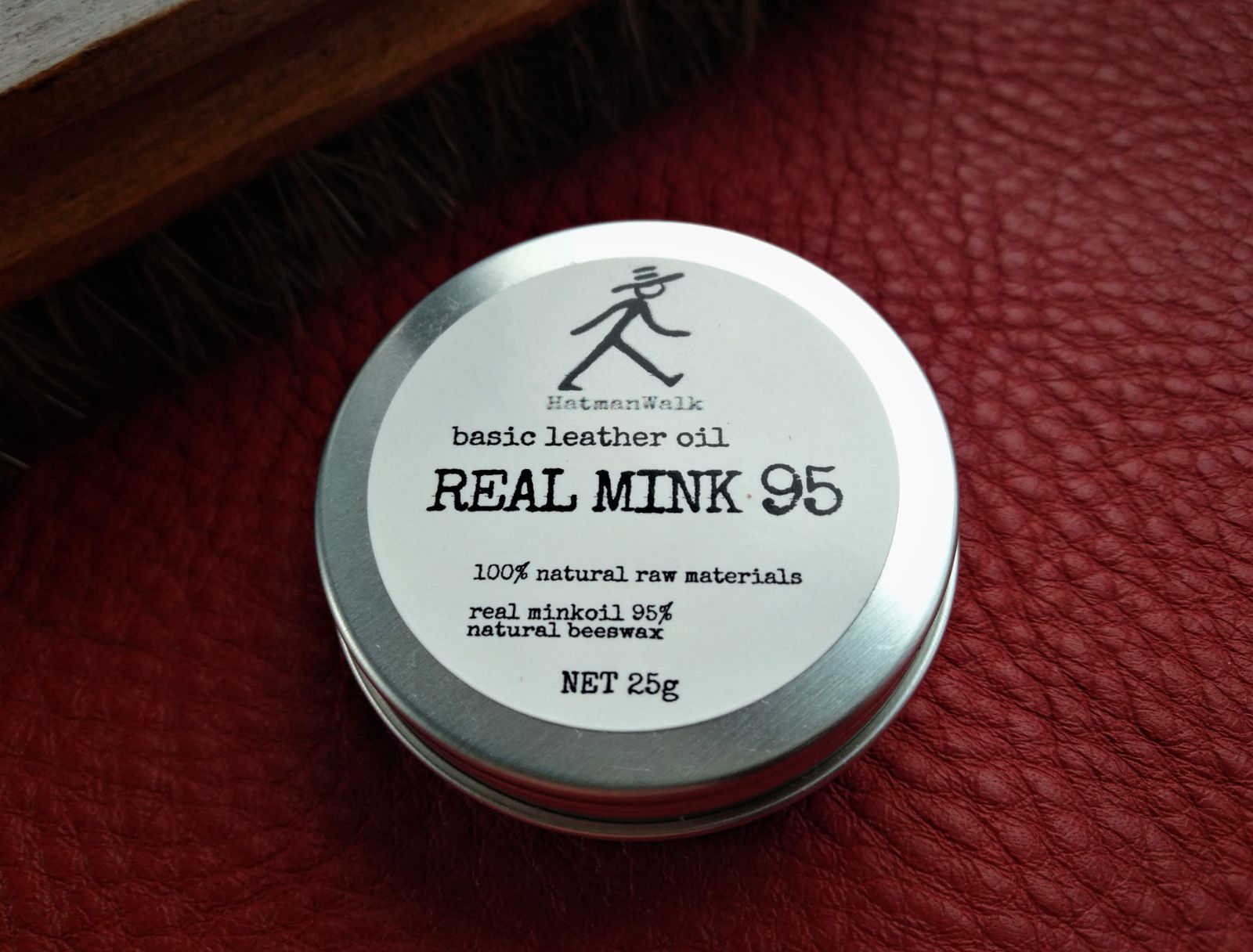 HatmanWalk REAL MINK95 ミンクオイル 70g - 革・レザーケア用品