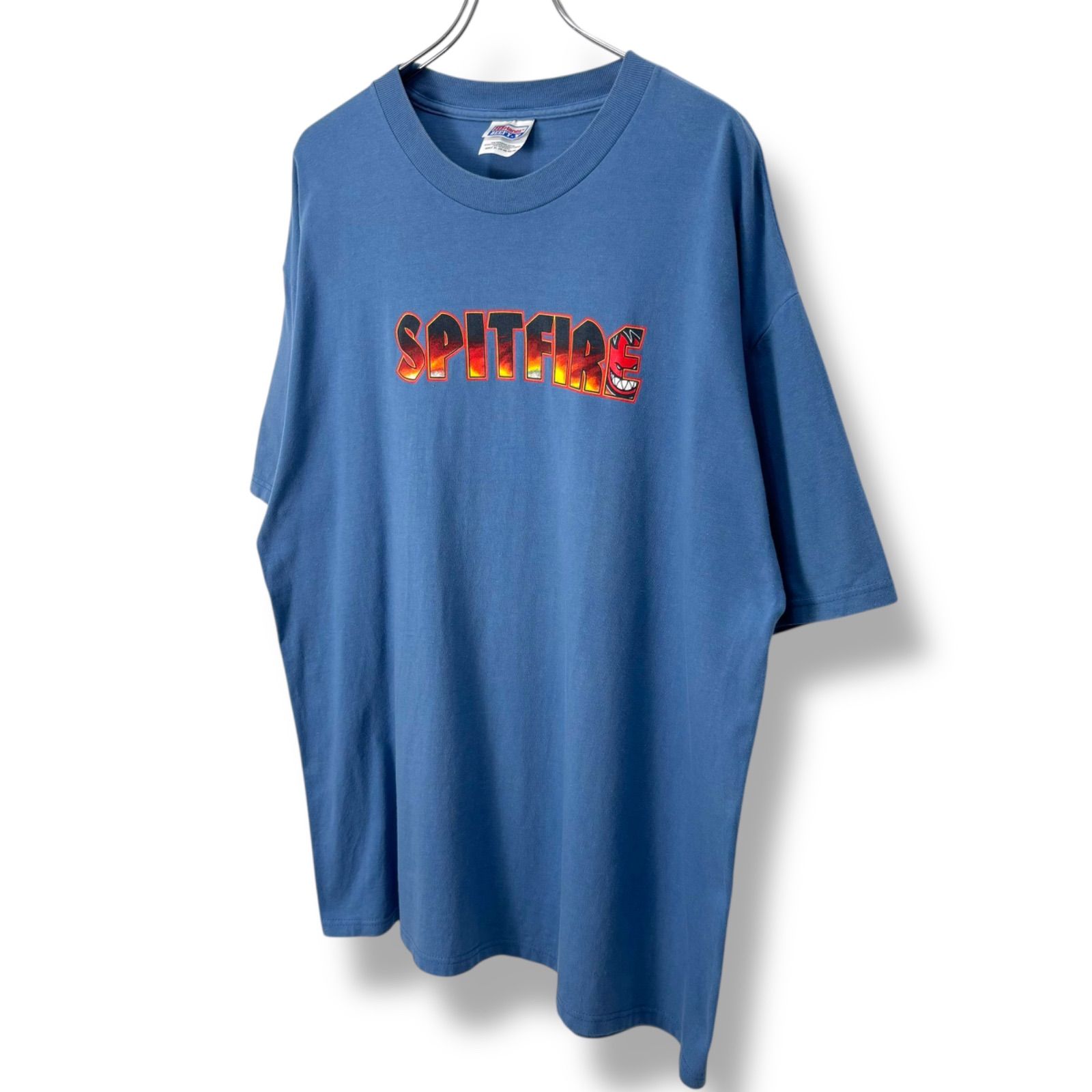 90s〜00s USA製 SPITFIRE スピットファイア Tシャツ 緑 スケート