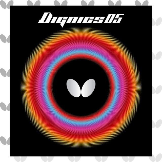 TAMASU タマス バタフライ Butterfly 卓球 ラバー ディグニクス 05 ハイテンション 裏ソフト 06040 ブラック 厚