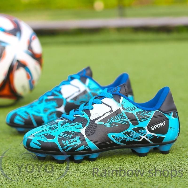 ぱ*て様 ダビド ヴィジャ サイン入り サッカーシューズ 青 Valencia-SG-Soft-Ground-Soccer