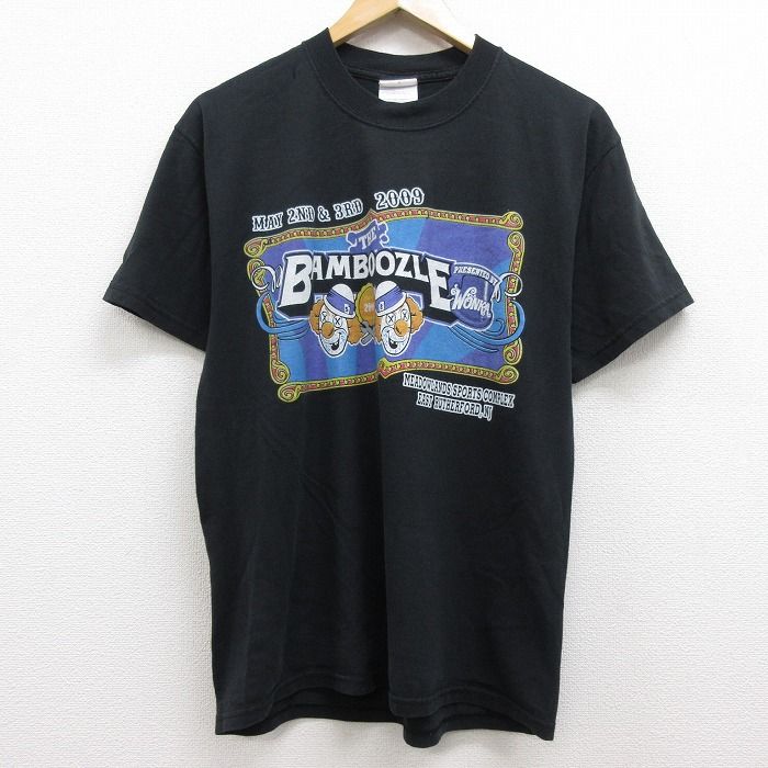 M/古着 半袖 ビンテージ ロック バンド Tシャツ 00s THE BAMBOOZLE フォールアウトボーイ ノーダウト フェス クルーネック 黒  ブラック - メルカリ