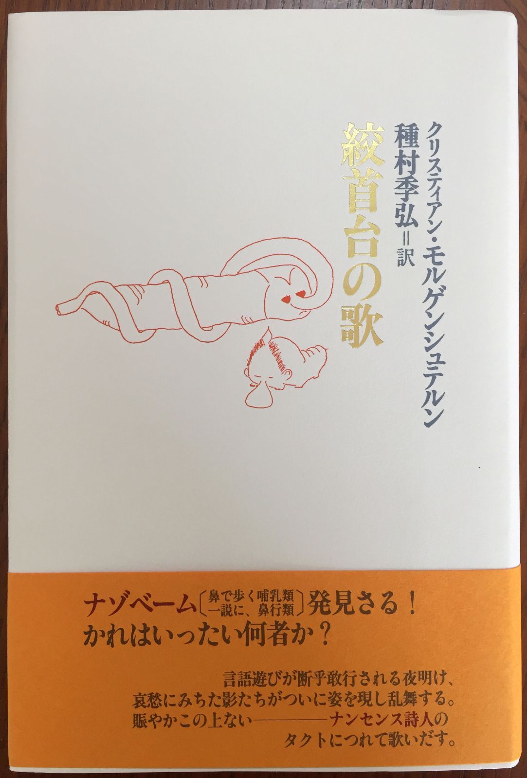 本 クリスティアン・モルゲンシュテルン『絞首台の歌』書肆山田 2003年