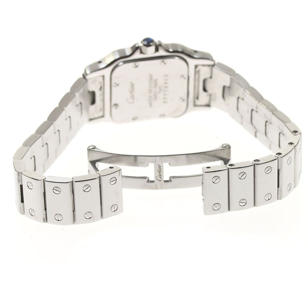 【ジャンク】カルティエ サントスガルベ W20017D6 ジャンクカルティエ CARTIER W20017D6 サントスガルベSM クォーツ
