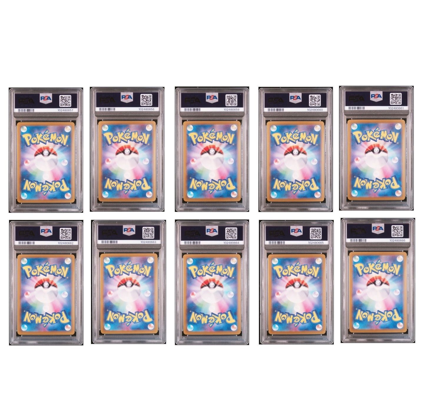【All PSA10 10連番】テラスタルフェス　ブイズSAR ALL PSA10】 10連番ブイズ SAR テラスタルフェスex
