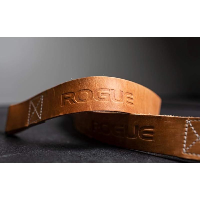 ROGUE リストストラップ　レザー Amazon.co.jp: ROGUE FITNESS ローグ レザー リストストラップ