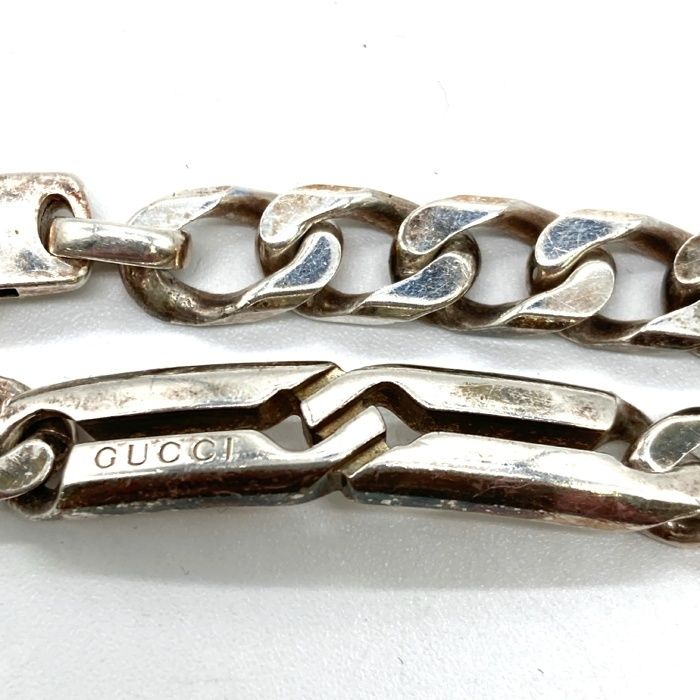 グッチ ブレスレット ノット シルバー925 18 ☆GUCCI グッチ ノット ブレスレット AG925 シルバー size18