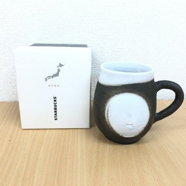 スタバ JIMOTO Made KOKA マグ Shigaraki 赤 黒 ペア STARBUCKS スターバックス JIMOTO Made KOKA マグ Shigaraki 赤 黒