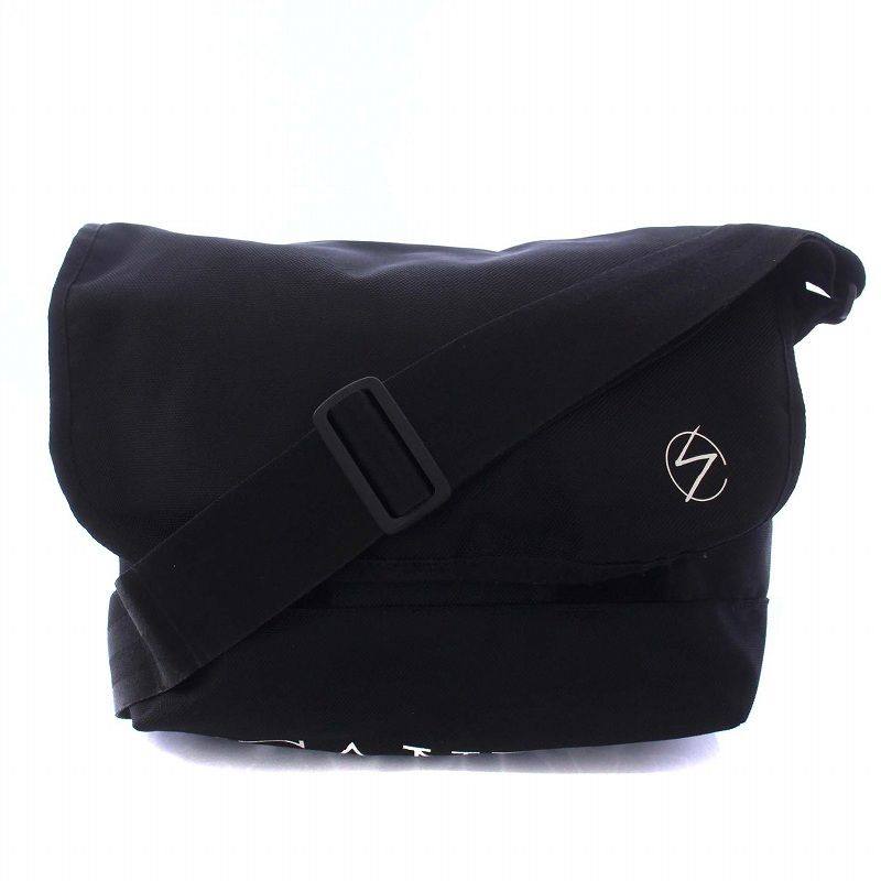 Ground Y ブラック ショルダーバック Ground Y [グラウンドワイ] Clasp Shoulder Bag＜がま口