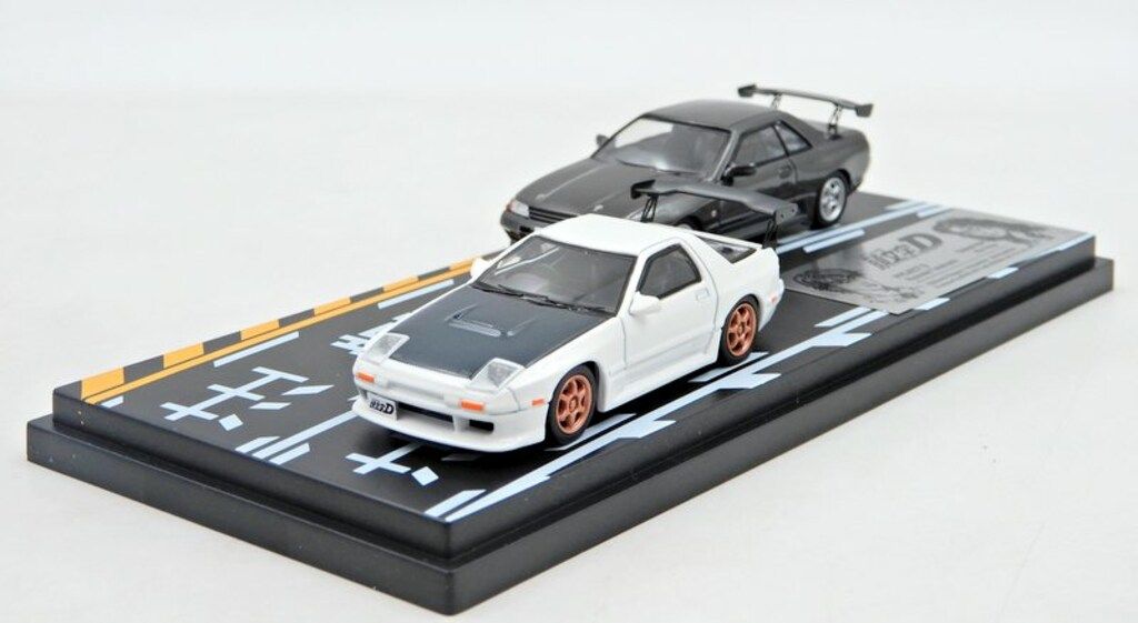 インターアライド 1/64 モデラーズ 頭文字D セットVol.2 高橋涼介RX-7