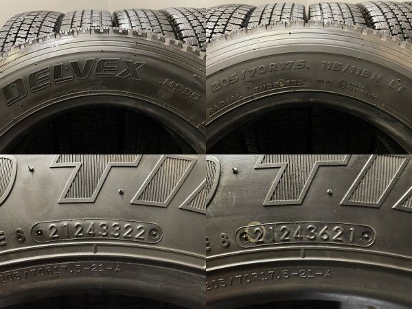 TOYO DELVEX M935 205/70R17.5 115/113N LT 17.5インチ ライトトラック