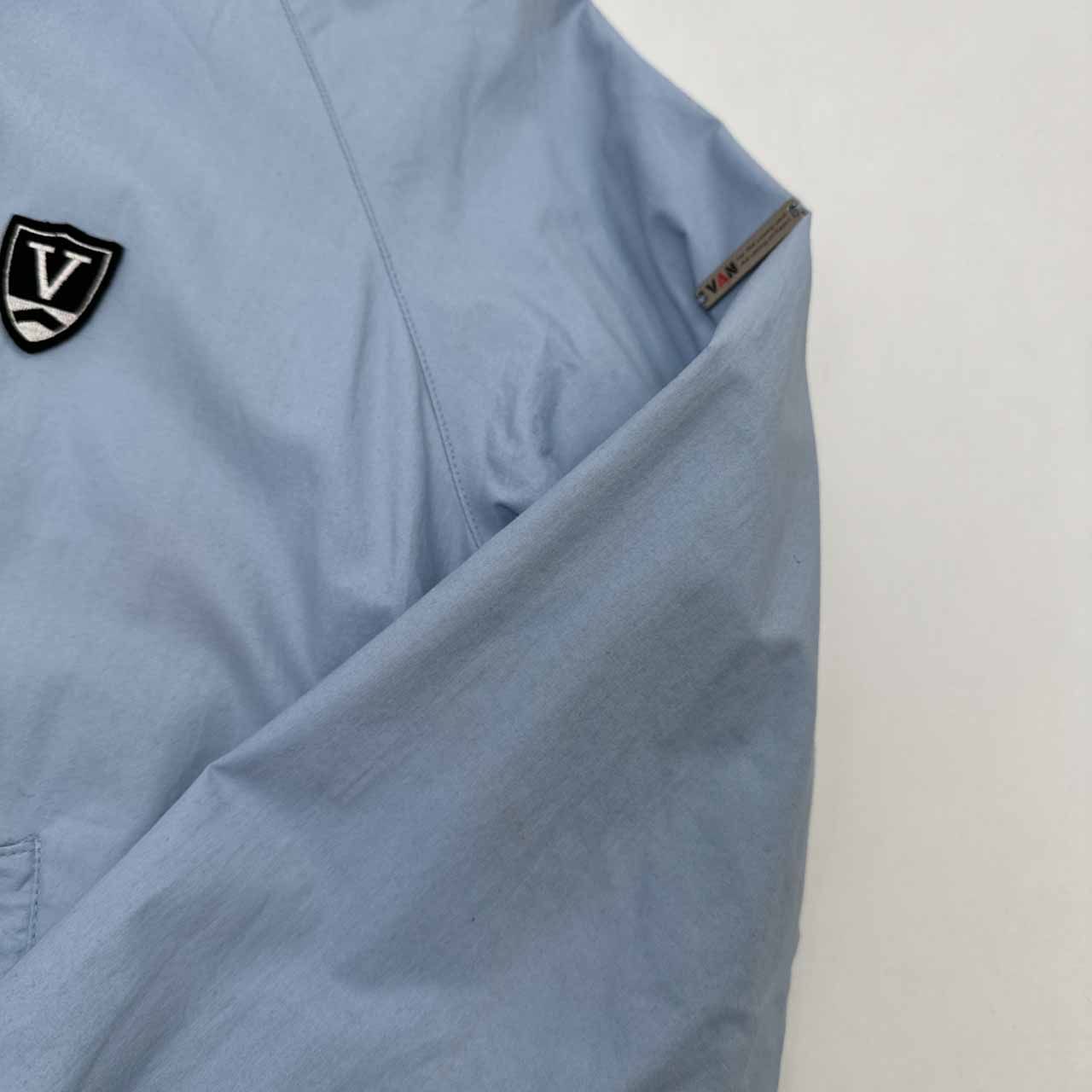 VAN JAC ドリズラージャケット アーチロゴ 裏チェック VAN JAC】ヴァン