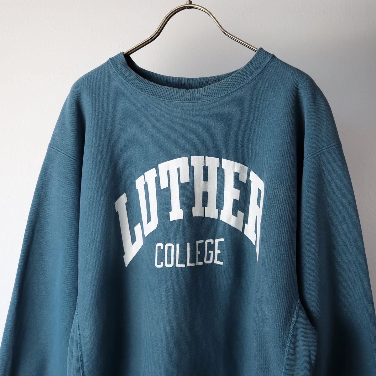 CHAMPION リバースウィーブ luther college navy XL - スウェット