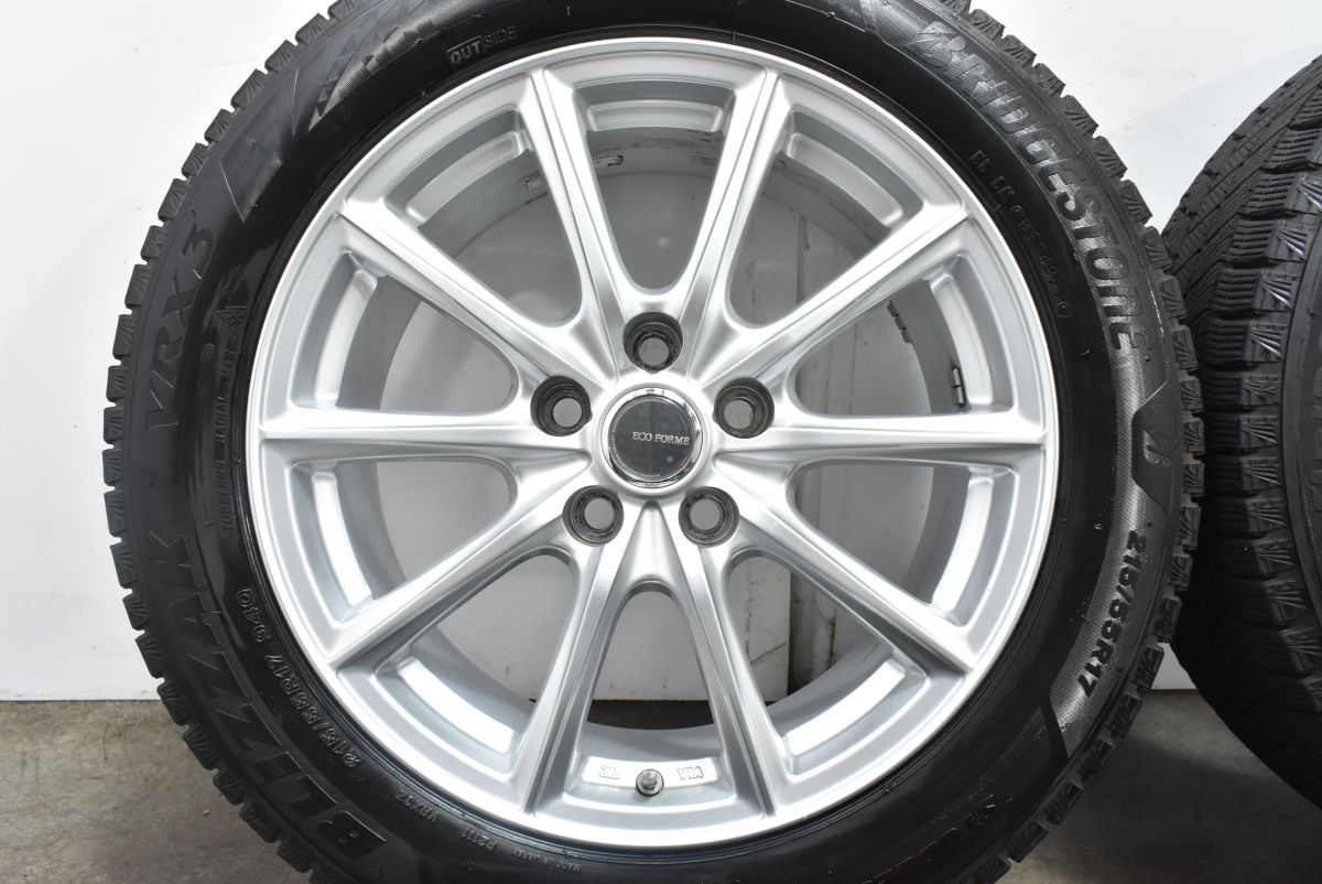 BRIDGESTONE ECOFORME クラウン 17in 7.5J PCD114.3 OFF+40 4本 [1512] BRIDGESTONE ECOFORME クラウン 17in 7J PCD114.3 OFF+45 4本 [0579]