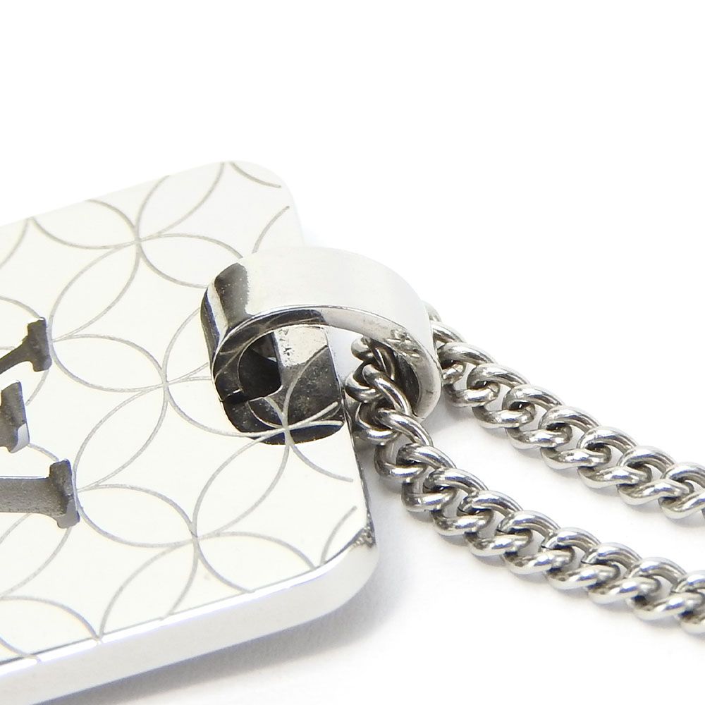 ルイヴィトン バンダンティフシャンゼリゼ PM ネックレス シルバー金具  